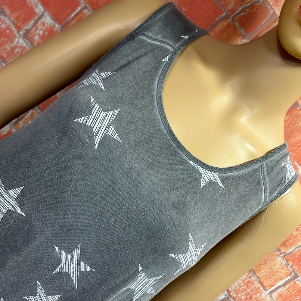 Cable & Gauge Star Print Tee Shirt Dress - Picture 5 of 9